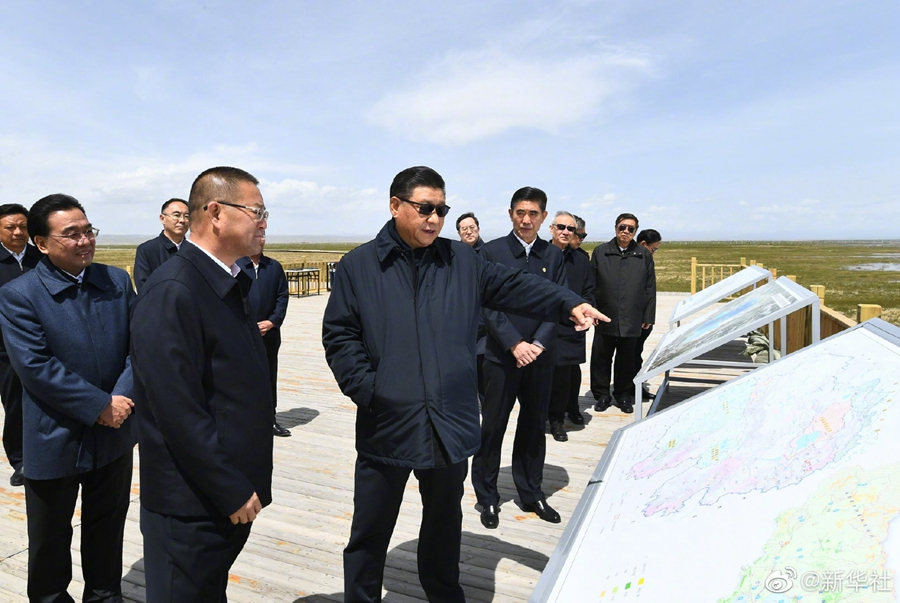 Xi Jinping nel Qinghai per visita d’ispezione nella prefettura autonoma tibetana di Haibei