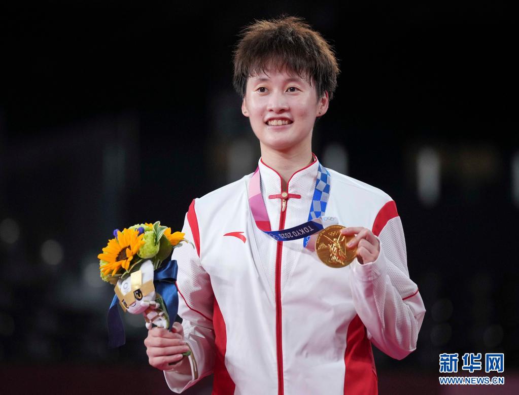 Chen Yufei: medaglia d'oro nel singolare femminile di badminton