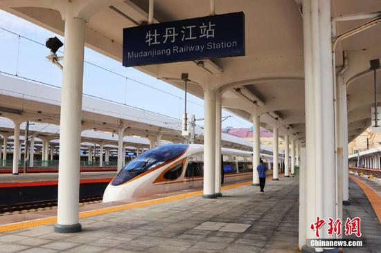 Cina: primo test del treno proiettile Fuxing, più resistente al gelo 