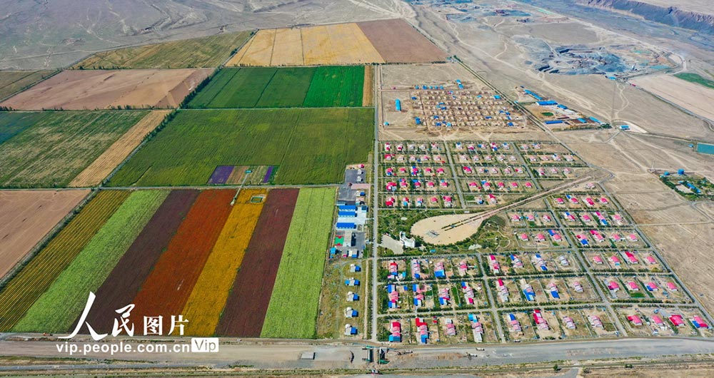 Xinjiang: pittoresche campagne di Hutubi