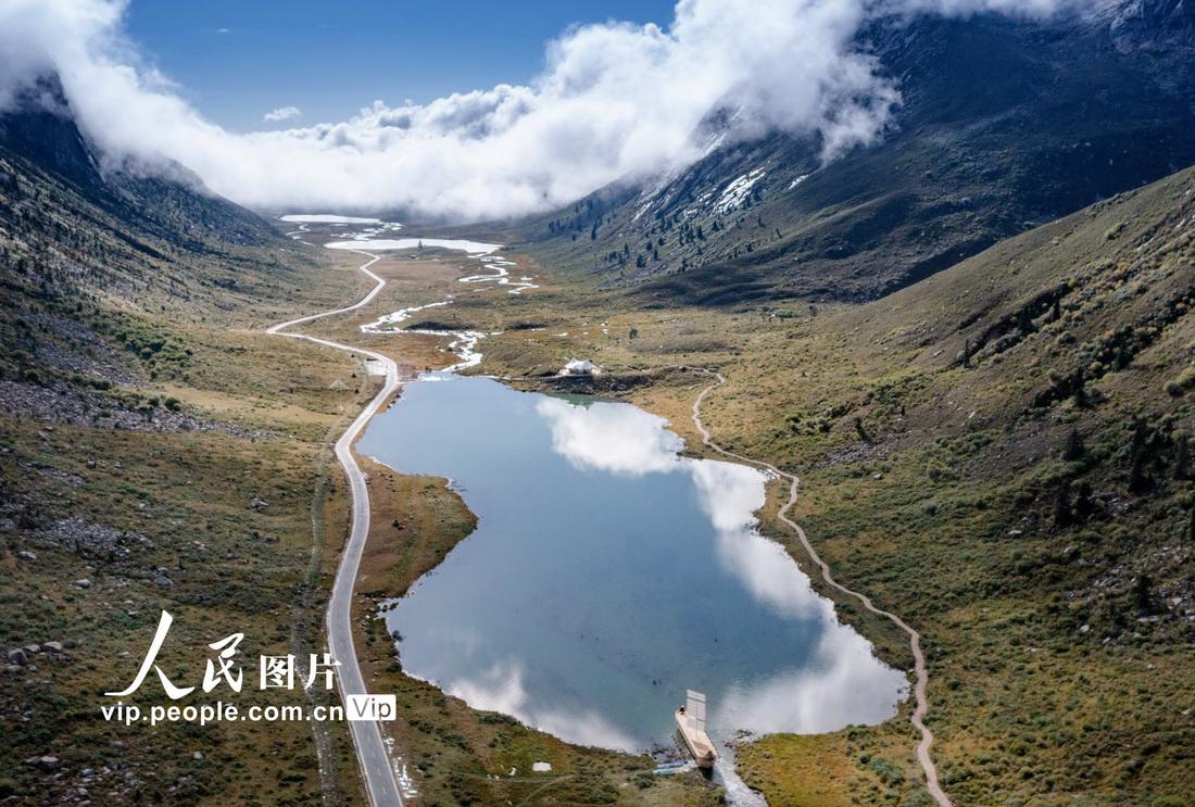 Sichuan: spettacolare panorama del Lianbaoyeze