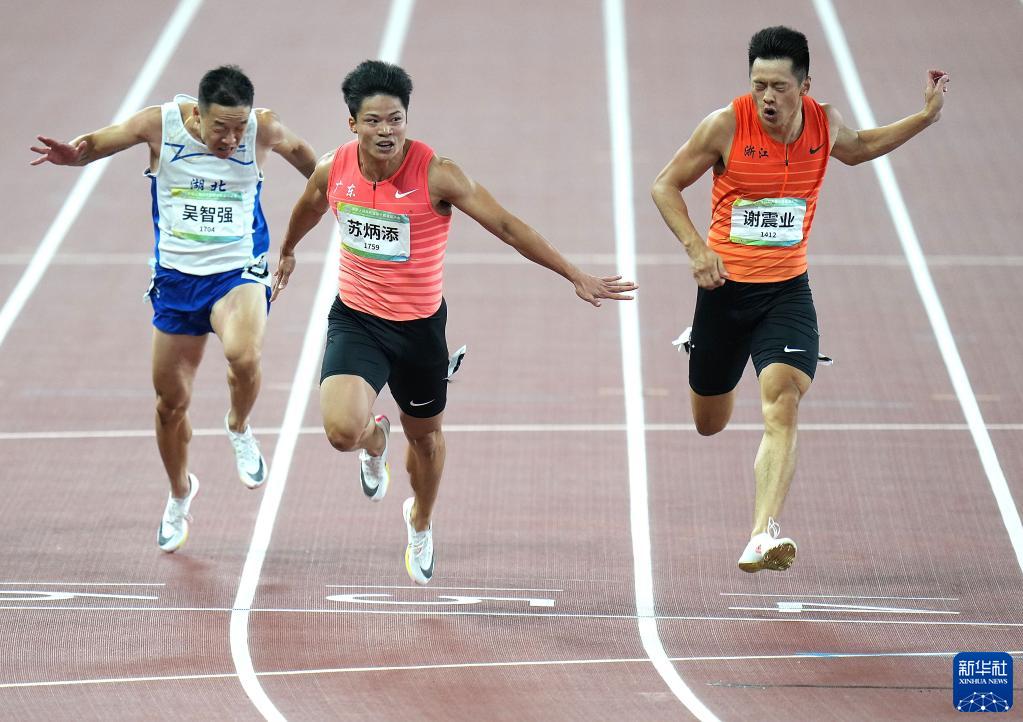 Giochi Nazionali: Su Bingtian cima al podio per la prima volta nei 100m maschili