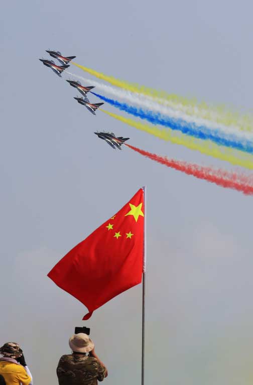 Inaugurata la 13esima edizione del China Air Show a Zhuhai 