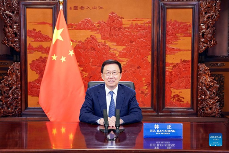Vicepremier cinese enfatizza la necessità di cooperazione energetica Belt and Road