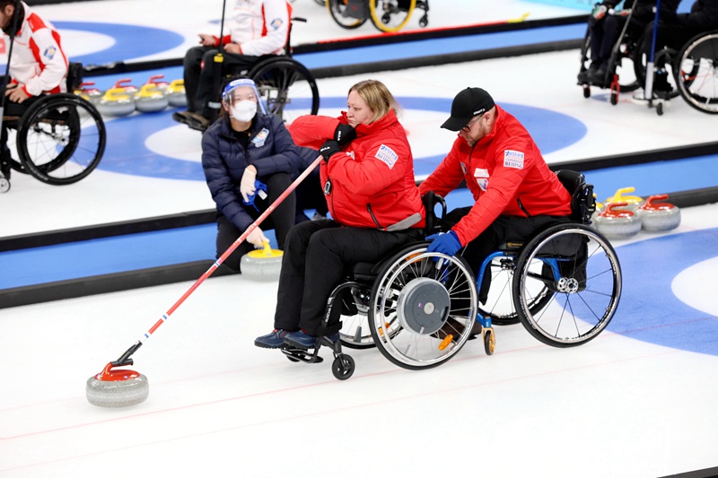 Al via il campionato mondiale di curling in carrozzina 2021 