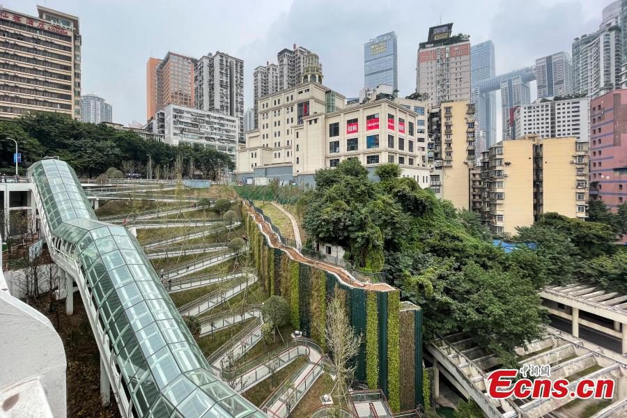 Chongqing: sentiero pedonale assomiglia a "Snake"
