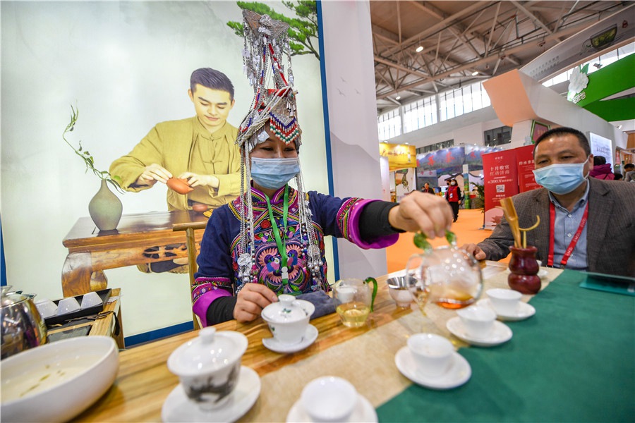 Boom dell'industria del tè in Cina