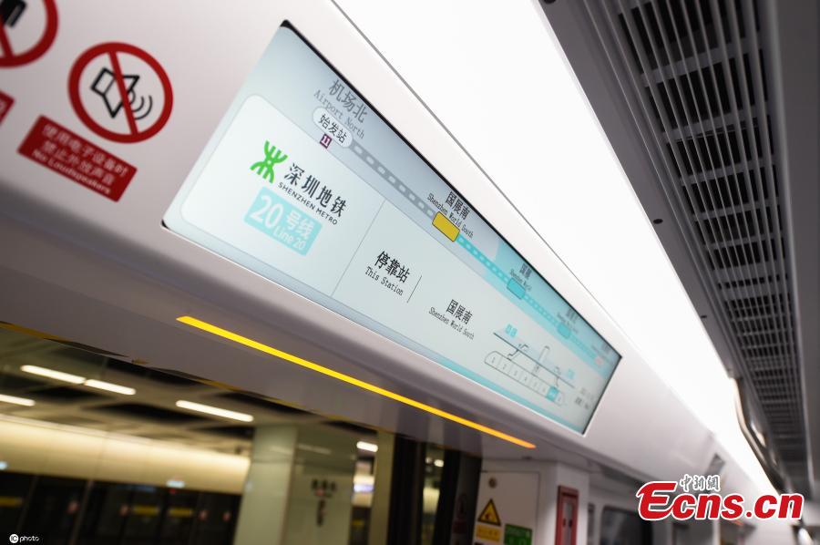 Shenzhen: corsa di prova della prima linea metropolitana automatica