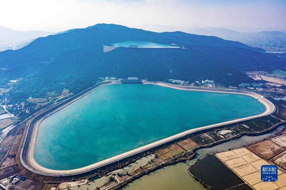 Anhui, Xiangshuijian: Centrale idroelettrica a pompaggio 
