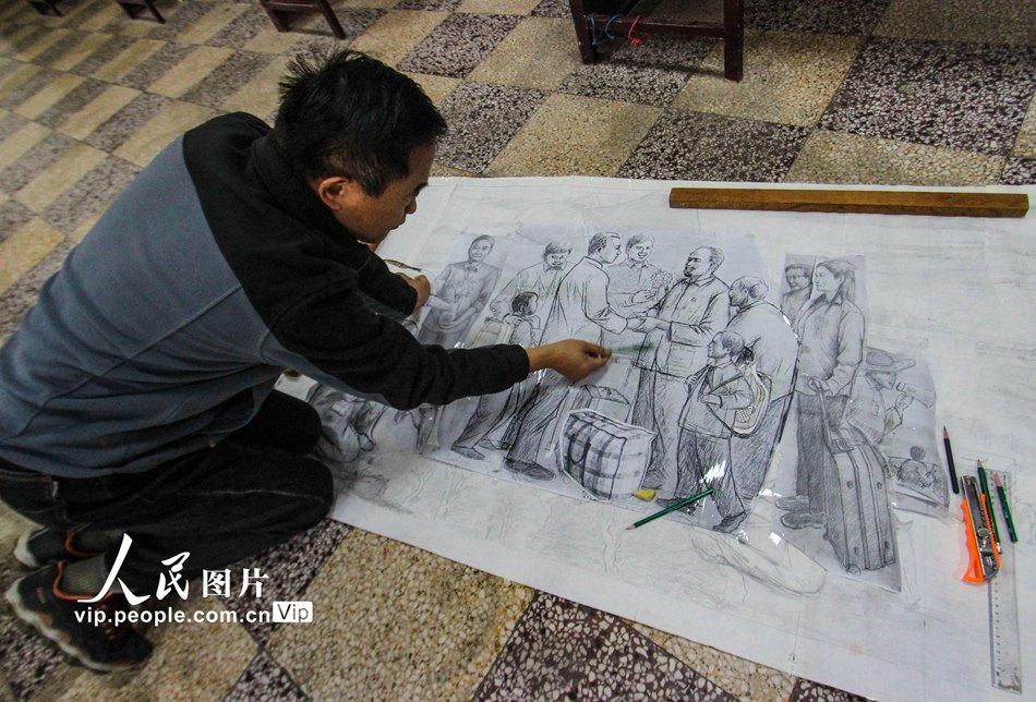 Nanyang, provincia dello Henan: i dipinti pirografici del patrimonio culturale immateriale
