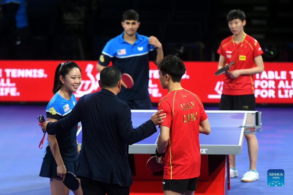 Diplomazia del ping pong: allenamento congiunto Cina-USA