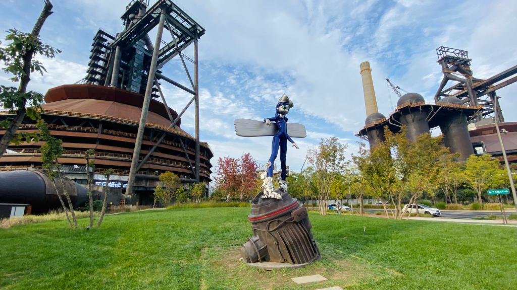 Collocata a Beijing la scultura dell'artista torinese per le Olimpiadi Invernali 2022