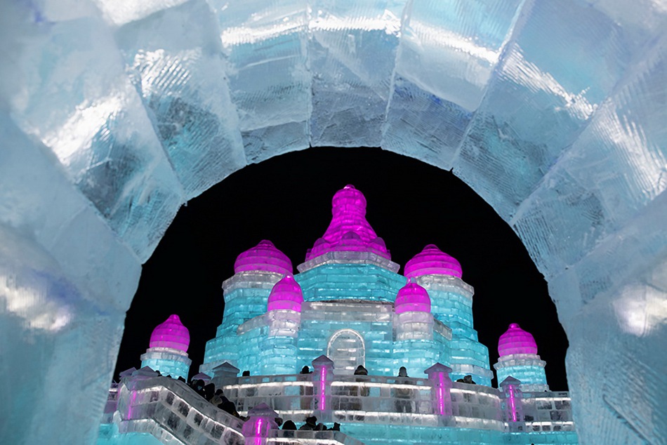 Aperto l'Harbin Ice-Snow World