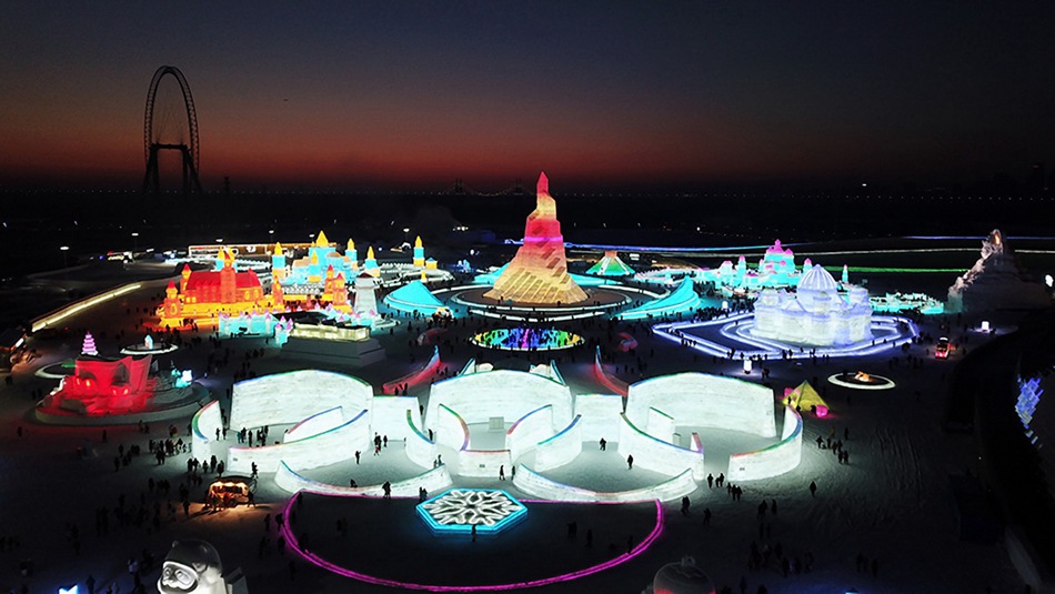 Aperto l'Harbin Ice-Snow World