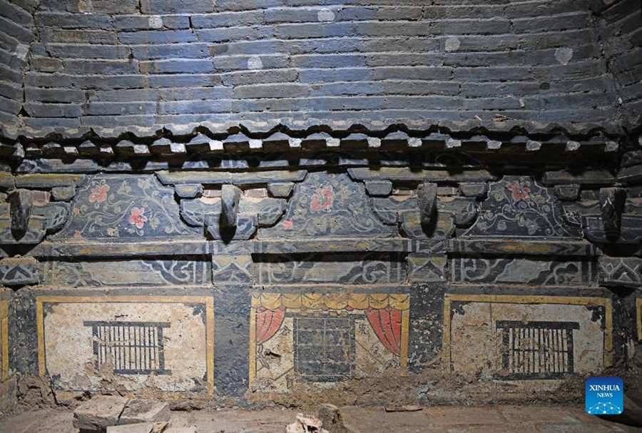 Shanxi: scoperte camere tombali e pitture murali della dinastia Ming