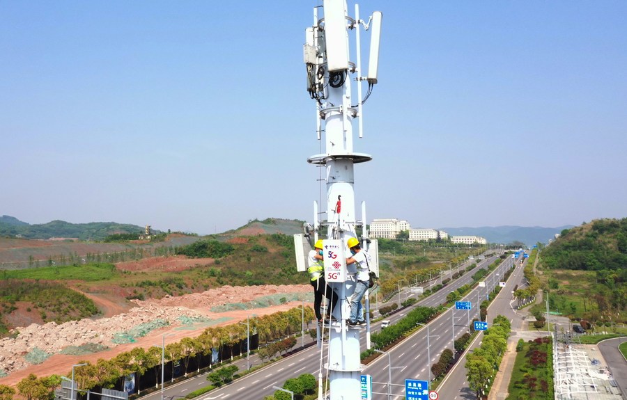 Oltre 70.000 stazioni base 5G in funzione a Chongqing, Cina