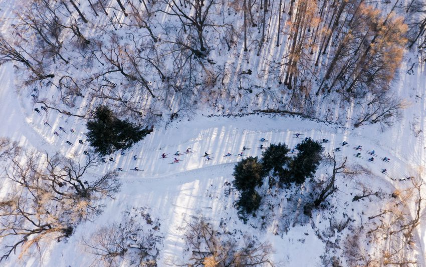 Al via il Festival Internazionale di Sci Vasaloppet China 2022 a Jingyuetan, Changchun