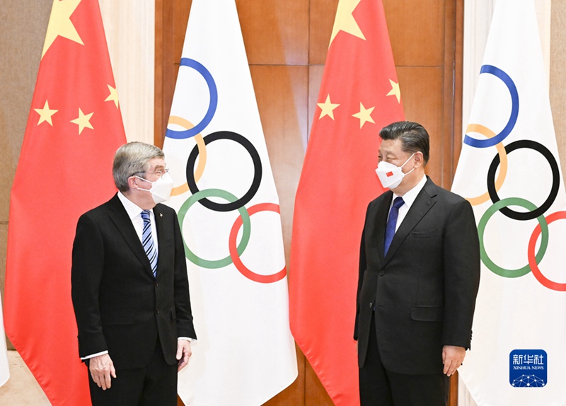 Beijing, incontro tra Xi Jinping e Thomas Bach