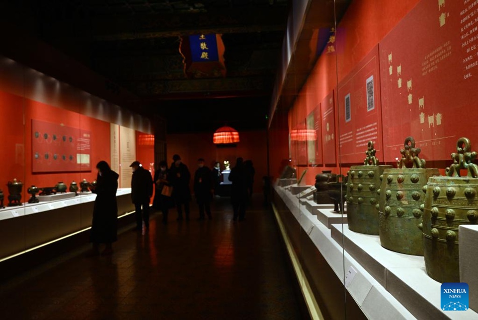 Beijing: la mostra sulla civiltà cinese aperta al Museo del Palazzo 
