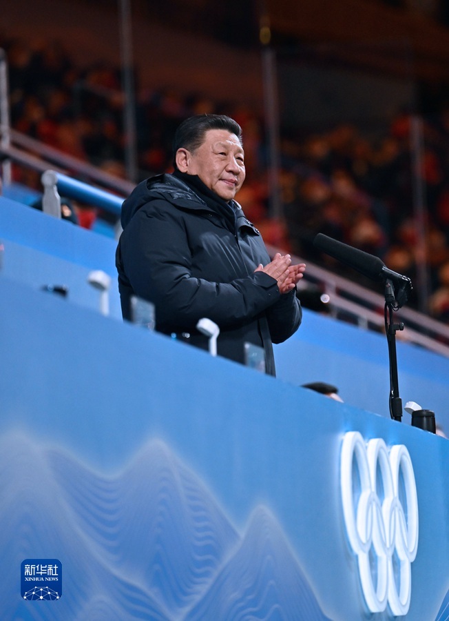 Xi dichiara aperti i 24esimi Giochi Olimpici Invernali di Beijing