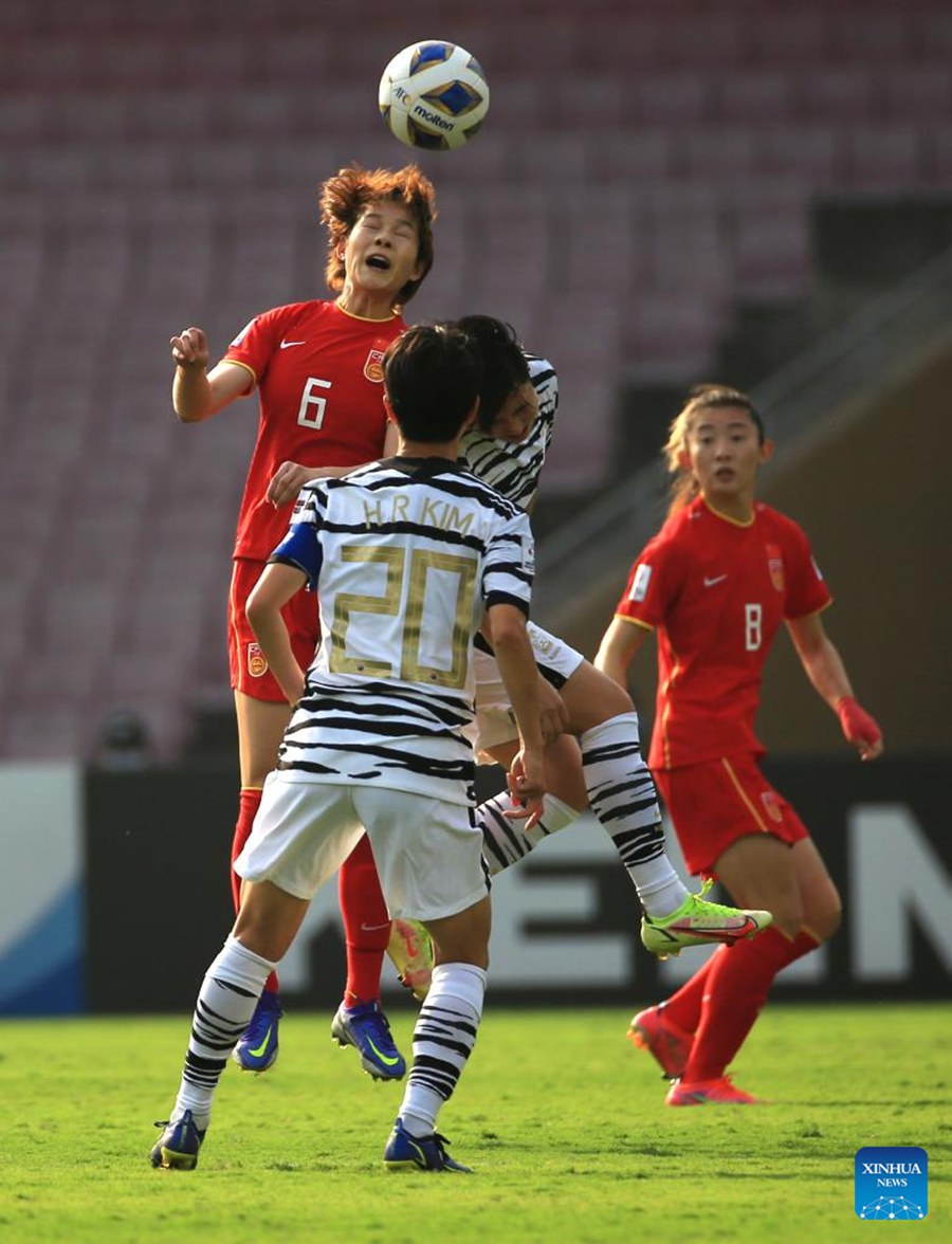 Nazionale di calcio femminile della Cina conquista la Coppa d'Asia 2022