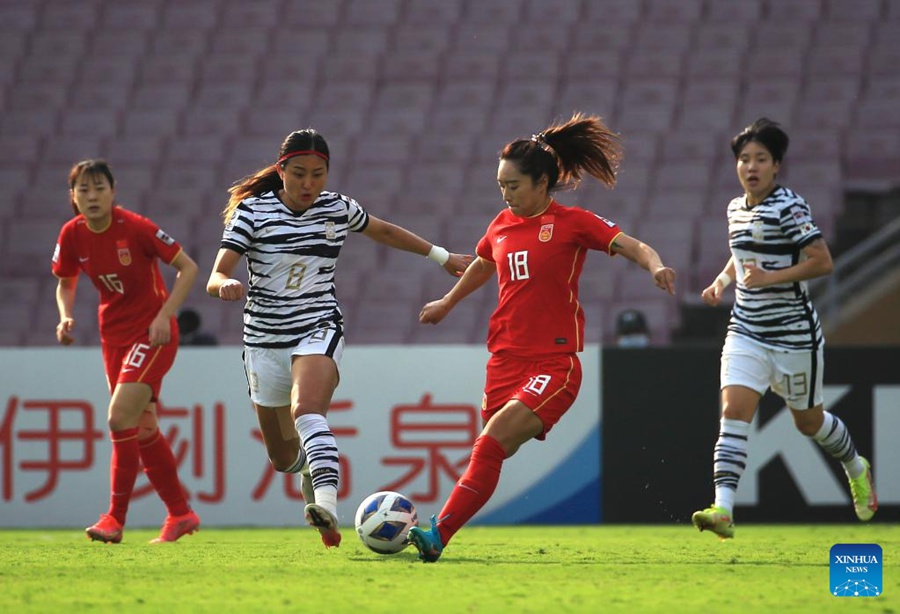 Nazionale di calcio femminile della Cina conquista la Coppa d'Asia 2022