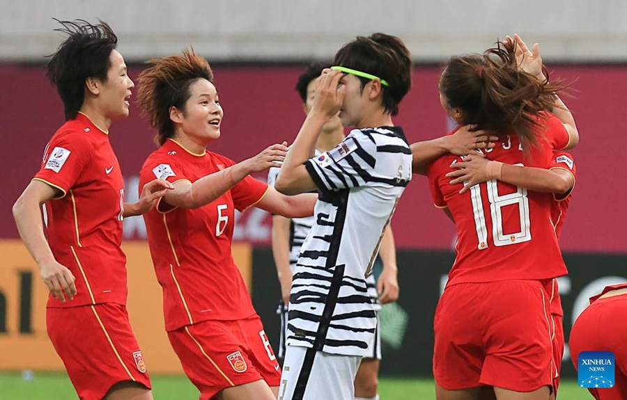 Nazionale di calcio femminile della Cina conquista la Coppa d'Asia 2022