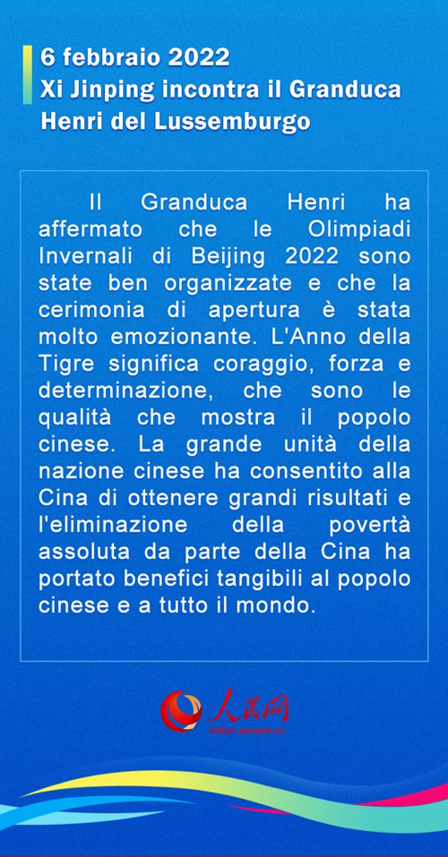  Le Olimpiadi Invernali mostrano un nuovo aspetto della Cina al mondo in occasione della Festa di Primavera