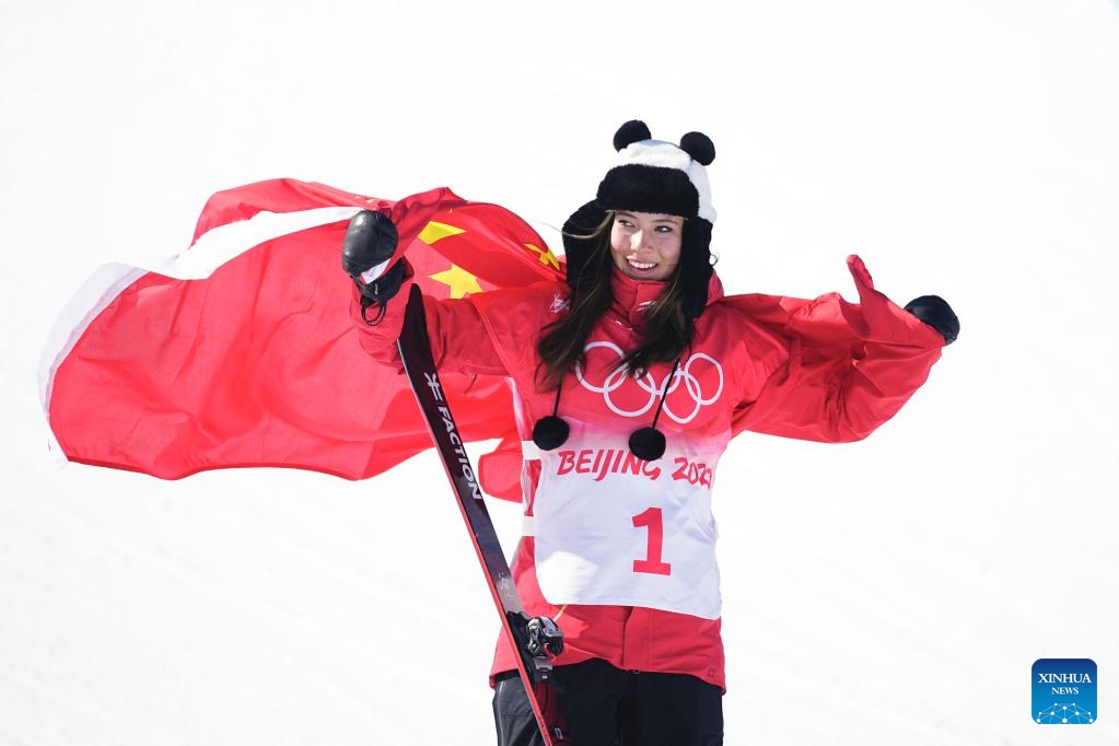 Beijing 2022: Gu vince l'halfpipe di freeski femminile, il suo secondo oro per la Cina