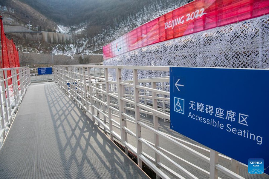 Il Centro Nazionale di Sci Alpino pronto per le Paralimpiadi Invernali di Beijing 