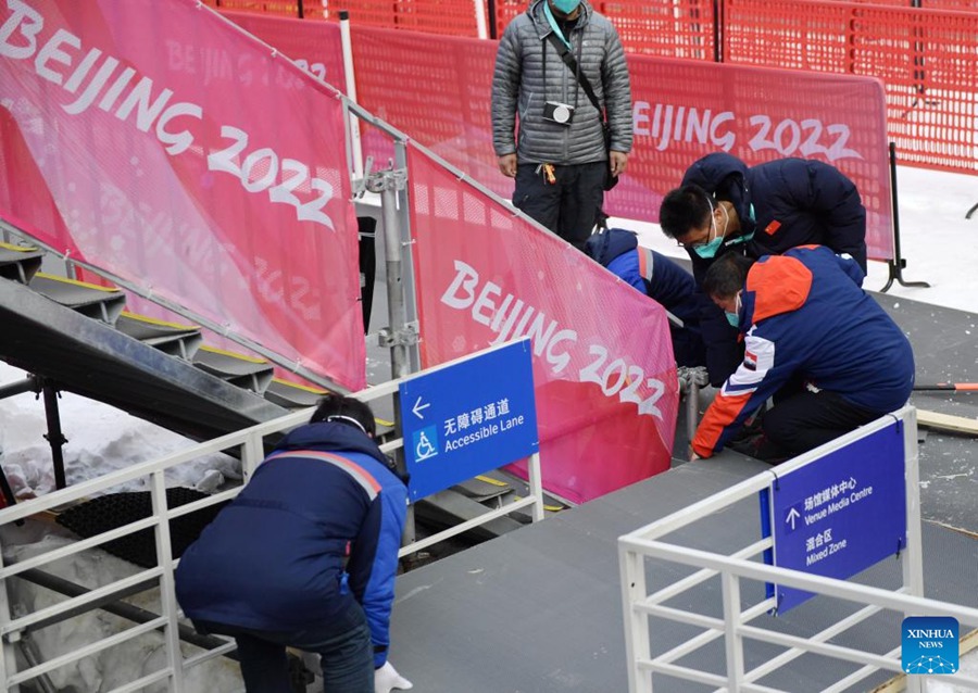 Il Centro Nazionale di Sci Alpino pronto per le Paralimpiadi Invernali di Beijing 