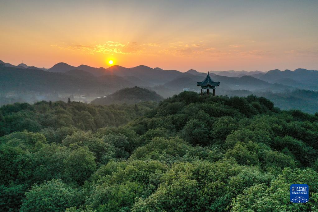 Guizhou, 62,12% il tasso di copertura forestale