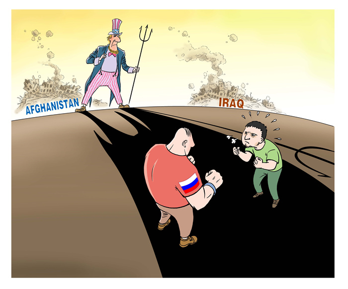 Caricatura di Ma Hongliang (copyright di Quotidiano del Popolo Online)