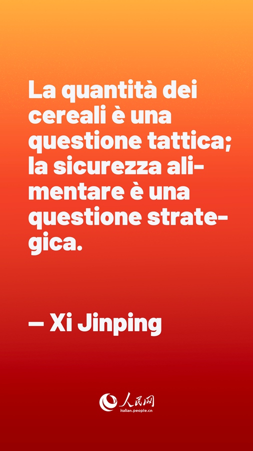 Xi Jinping: le sementi sono la chiave per la sicurezza alimentare del nostro Paese