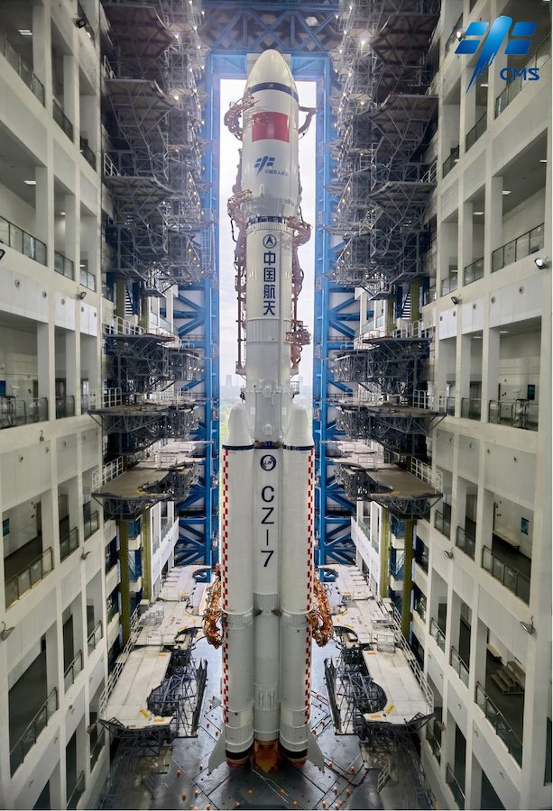 La Cina si prepara a lanciare la navicella cargo Tianzhou-4