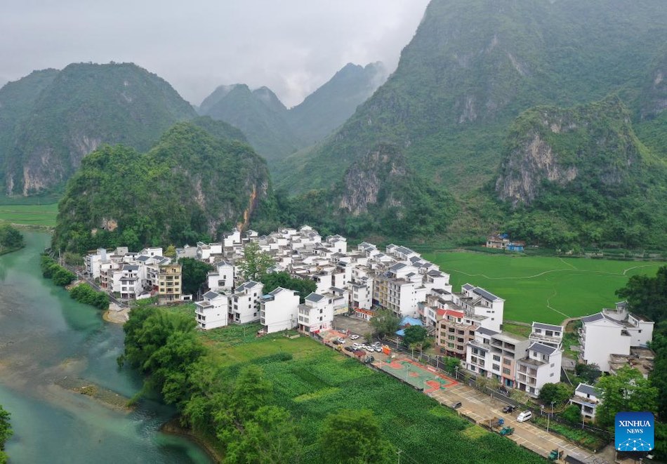 La rivitalizzazione rurale promuove lo sviluppo economico nell'area montuosa del Guangxi