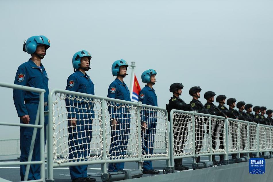 41esima flotta della Marina militare cinese salpa per il Golfo di Aden