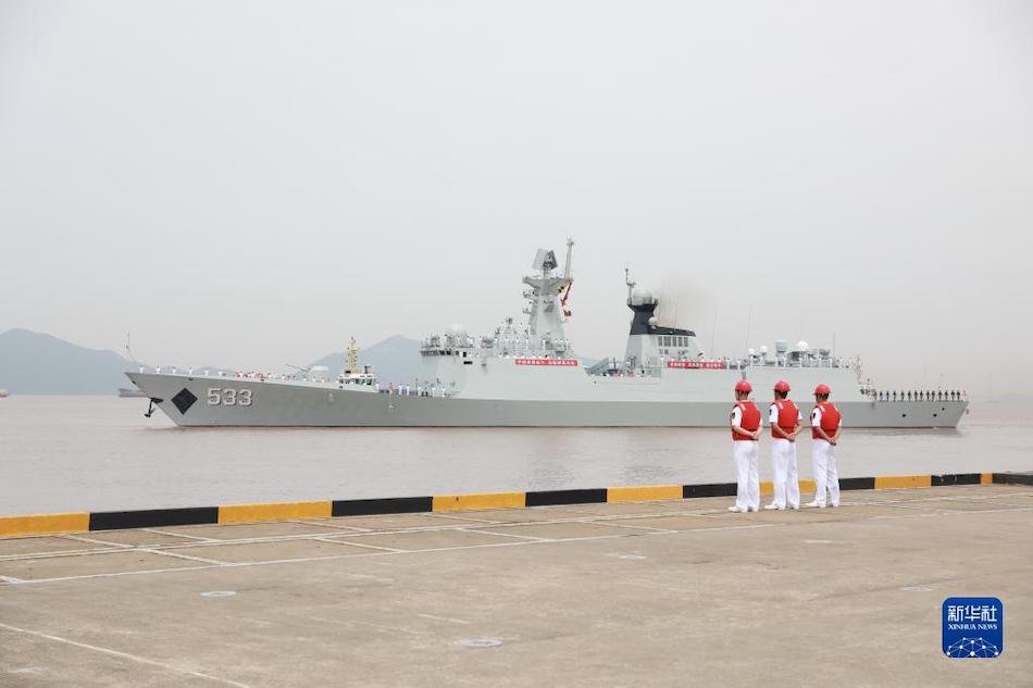 41esima flotta della Marina militare cinese salpa per il Golfo di Aden