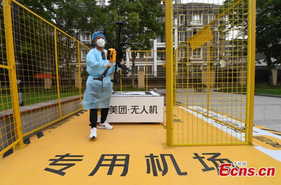 Hangzhou, droni impiegati per consegnare campioni di acido nucleico