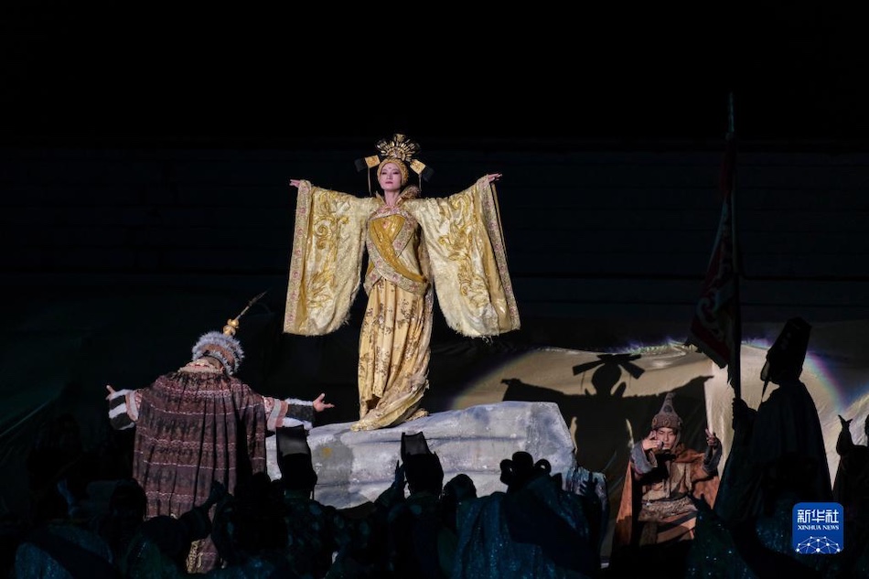 L'opera in un sito paesaggistico 