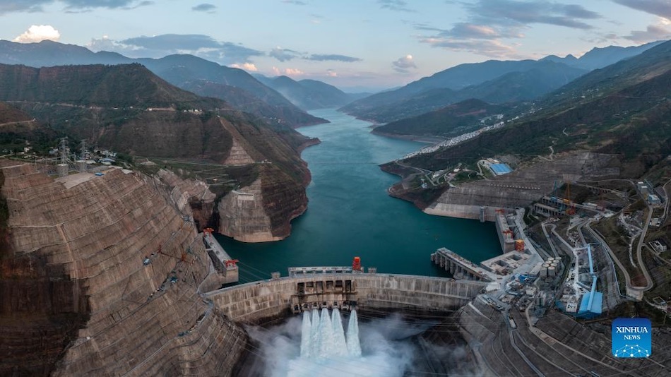 Centrale idroelettrica Baihetan, nuova unità di generazione entra in funzione