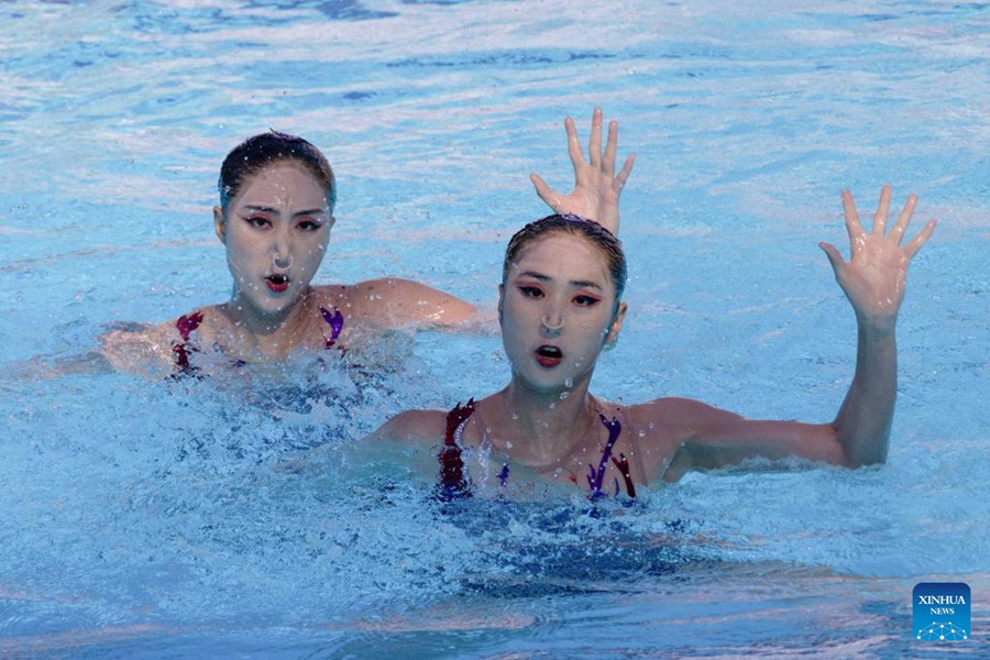 Cina: le gemelle Wang vincono l'oro ai Mondiali di Budapest di nuoto artistico