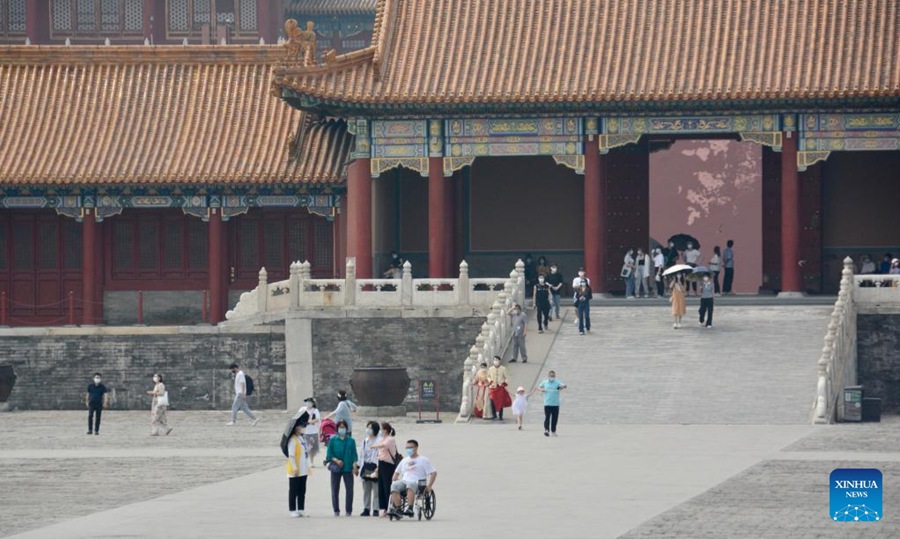 Beijing: il Museo del Palazzo vede più visitatori grazie al miglioramento della situazione epidemica