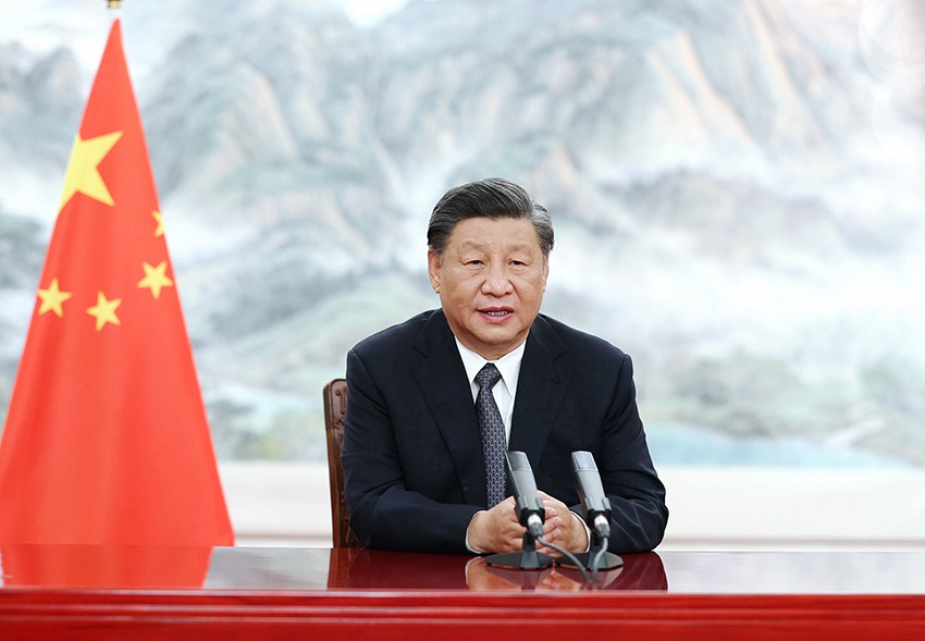 Xi Jinping interviene alla cerimonia d'apertura del BRICS Business Forum