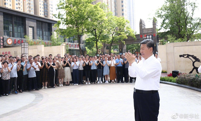 Xi Jinping in viaggio di ispezione nello Hubei: 