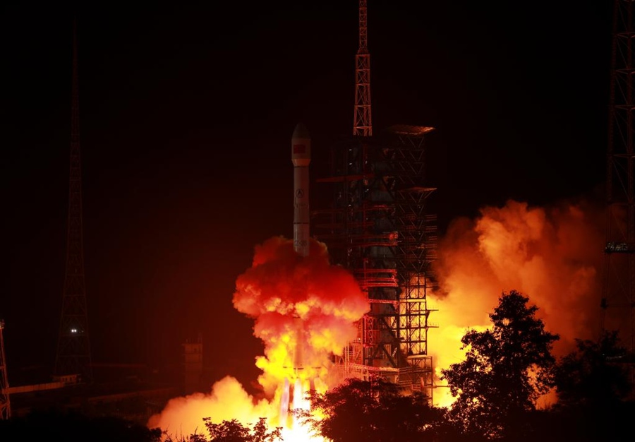 Lanciato con successo il satellite Tianlian II-03 con razzo vettore Lunga Marcia-3B