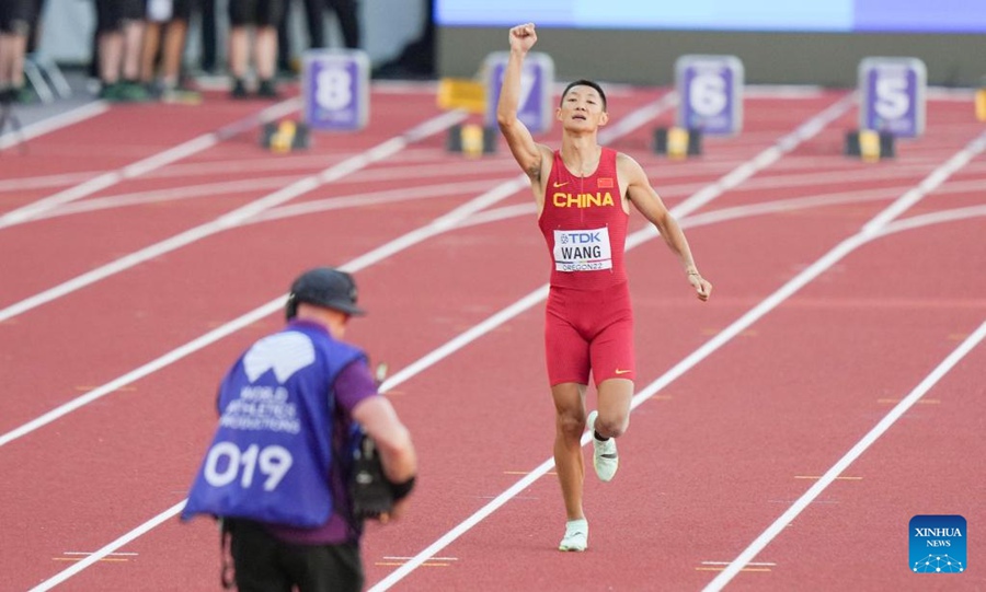 Cina: Wang Jianan vince il primo oro della squadra cinese ai Mondiali di atletica leggera del 2022