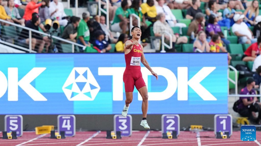 Cina: Wang Jianan vince il primo oro della squadra cinese ai Mondiali di atletica leggera del 2022