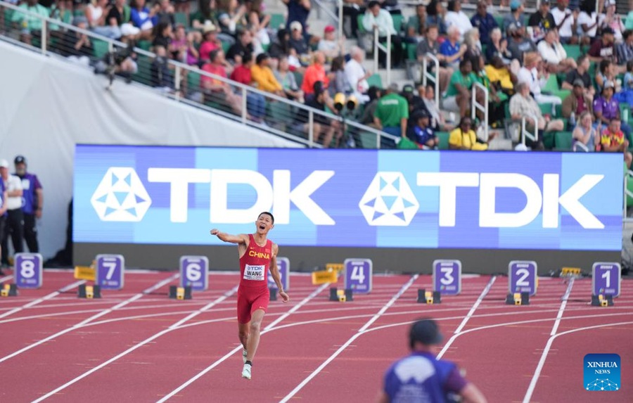 Cina: Wang Jianan vince il primo oro della squadra cinese ai Mondiali di atletica leggera del 2022