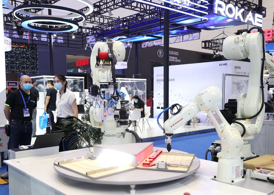 Qingdao: in corso l'Asia Pacific International Intelligent Equipment Expo 2022